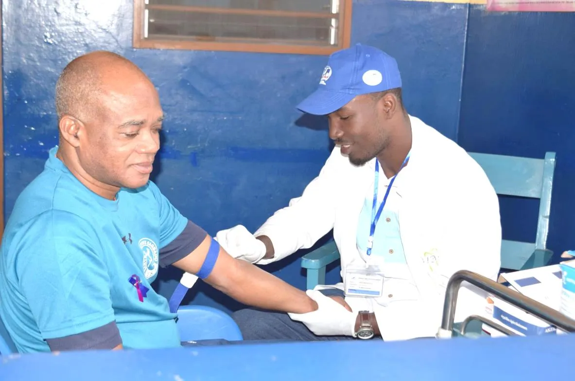 Consultation during the Blue November 2025 screening campaign